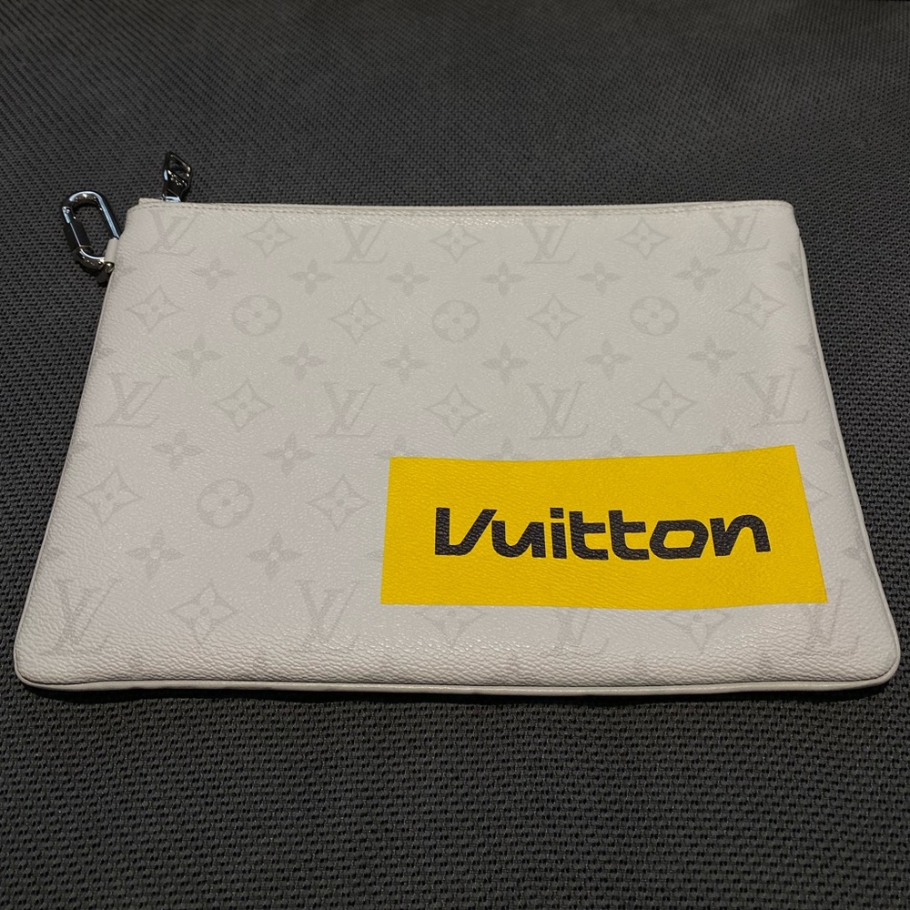Louis Vuitton Zipped Pouch Monogram Logo